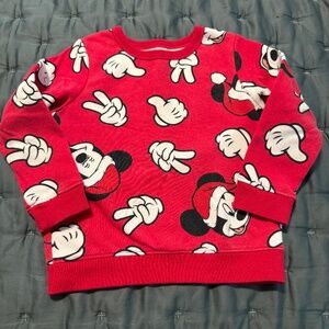 3T Mickey Christmas Sweater